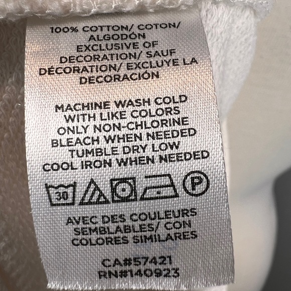 NWT Loft Rose Gold Snowflake Sweatshirt - Picture 9 of 9